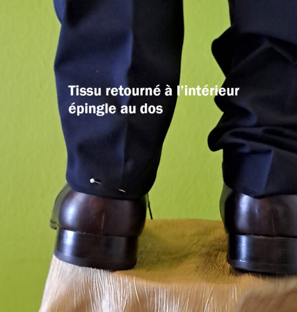 Ourlet invisible sur Pantalon