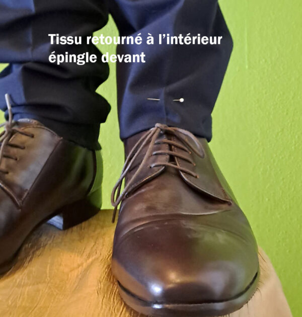Ourlet invisible sur Pantalon