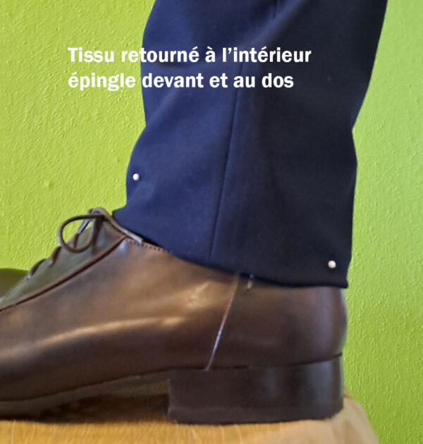Ourlet revers sur Pantalon