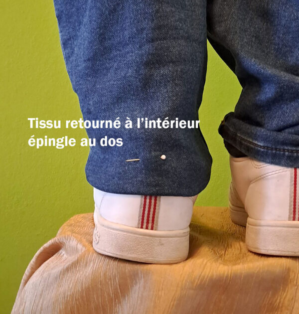 Ourlet sur Pantalon-Jeans