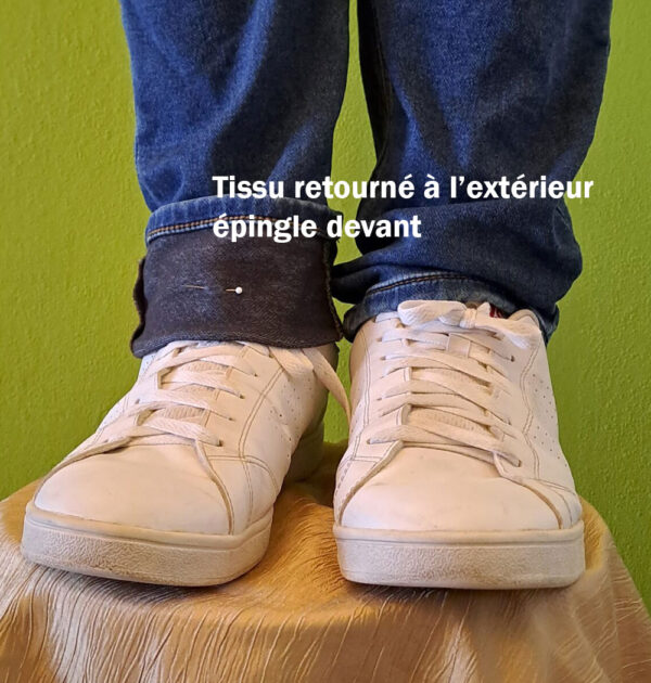 Ourlet sur Pantalon-Jeans