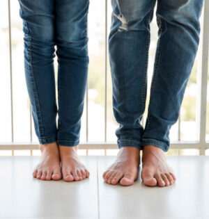 Ourlet sur Pantalon-Jeans