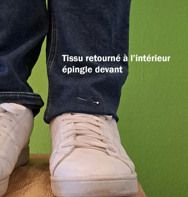 Ourlet sur Pantalon-Jeans